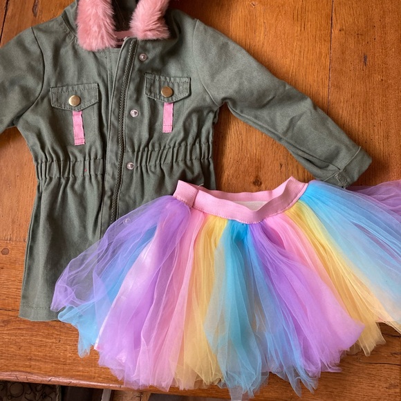 Little Lass Other - 2T Bundle! Jacket & Tutu